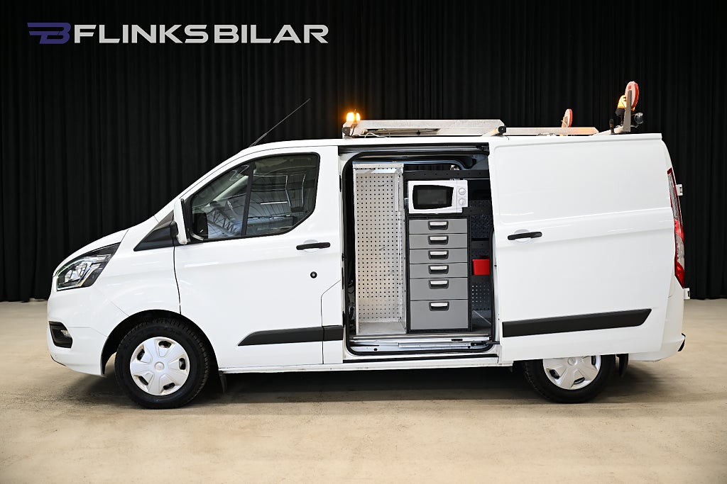 Ford transit Custom 130HK Servicebil|Dubbeldörr|Inredd|NyKamrem|Moms