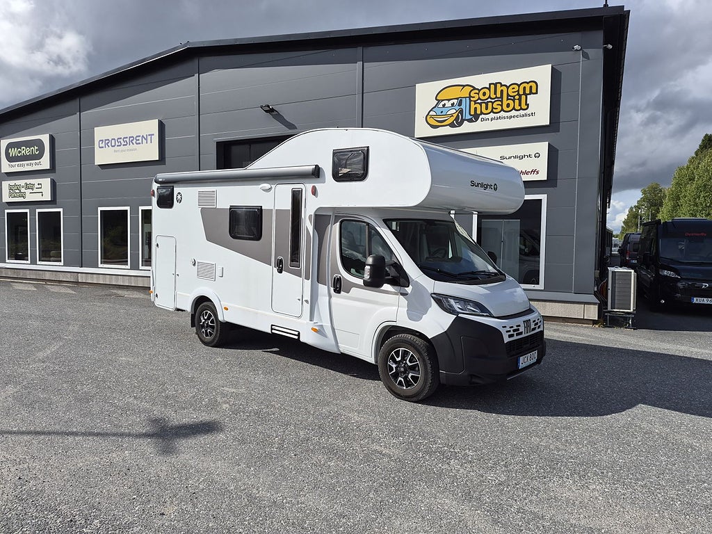 Sunlight A68 140 hk, 6 sitt- och sovplatser, bra lastvikt