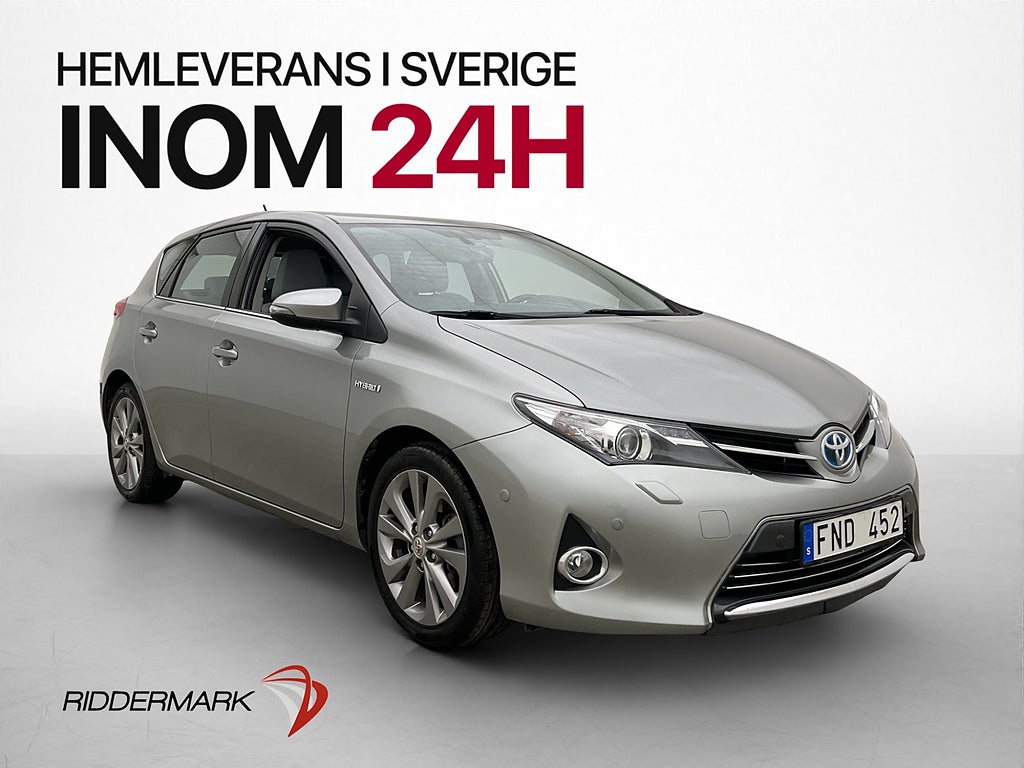 Toyota Auris Hybrid Executive M&K-Värmare Kamera Navi Skinn