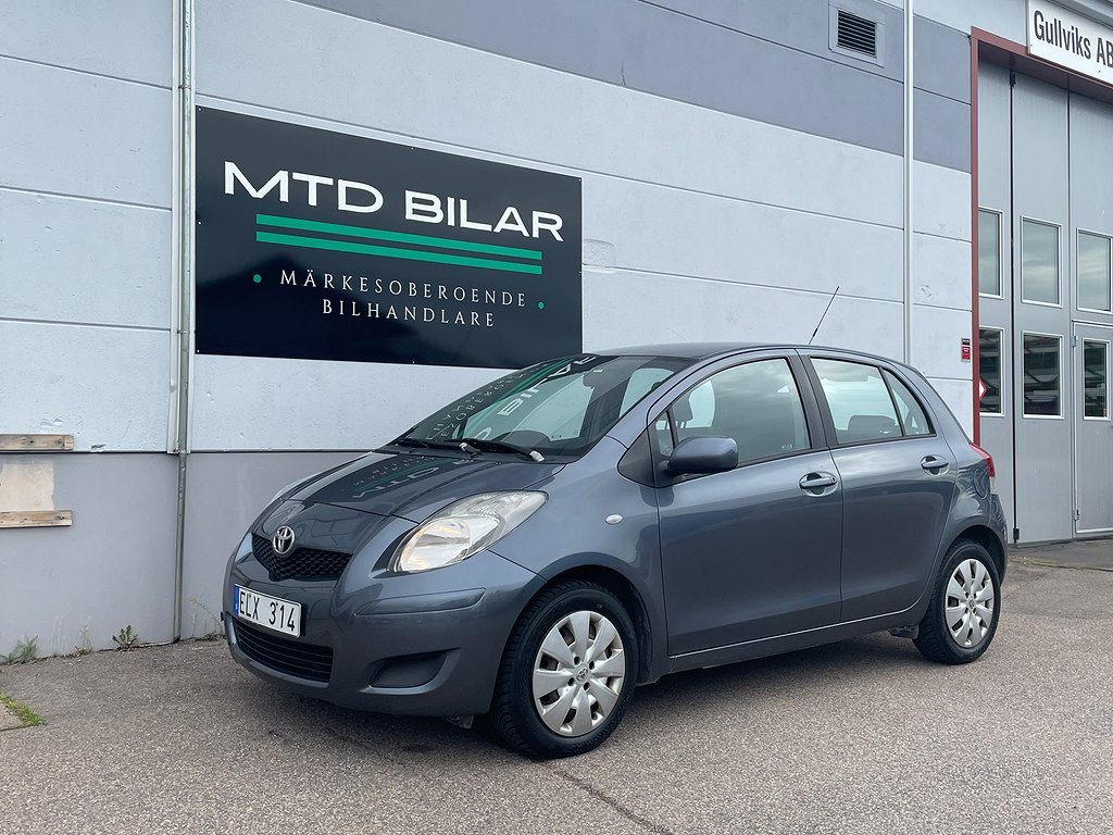 Toyota Yaris 5-dörrar 1.33 Dual VVT-i Nybesiktad