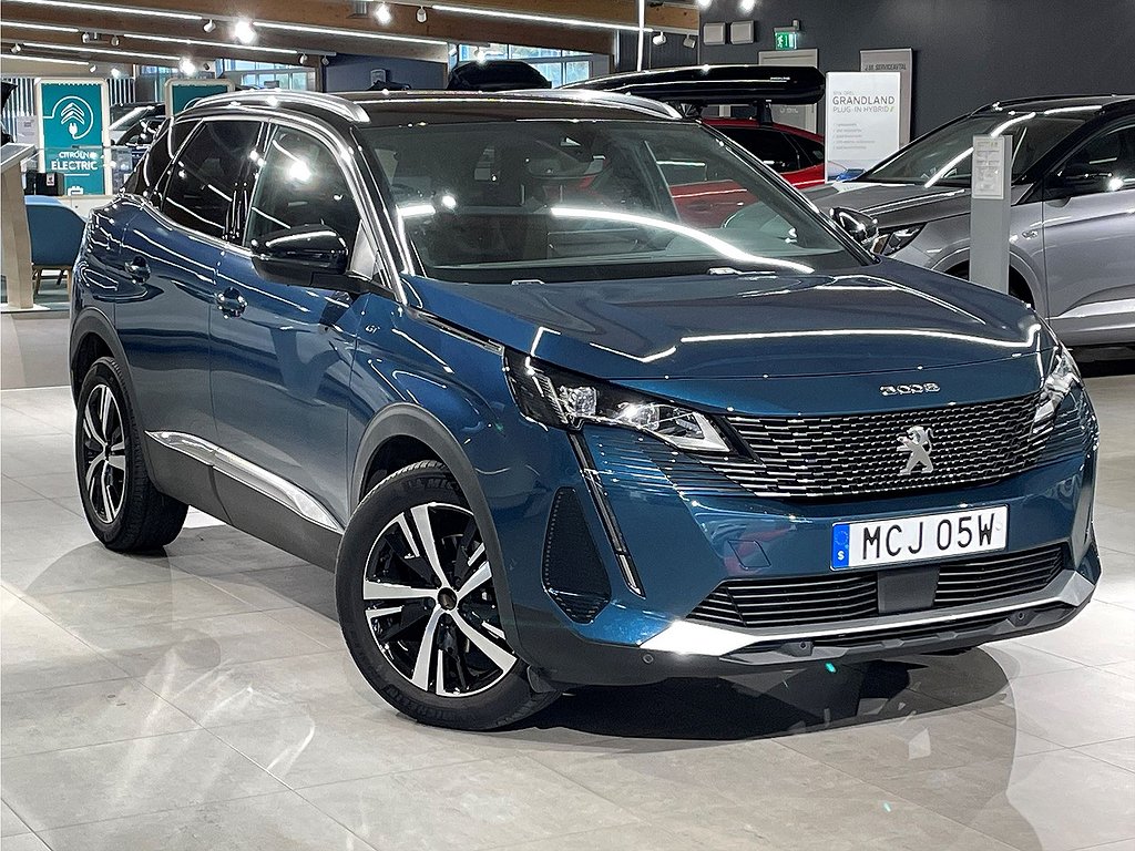 Peugeot 3008 GT 1.2 PureTech 130hk Aut - BACKKAMERA