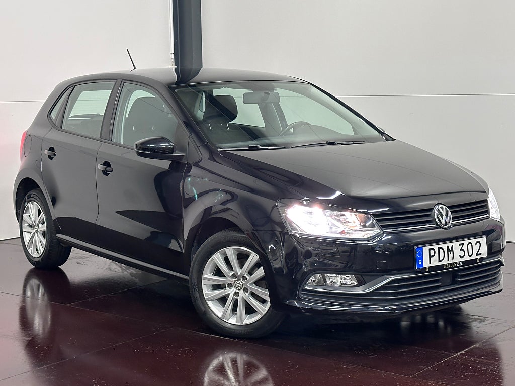 Volkswagen Polo 5-DÖRRAR 1.2 TSI 90HK BASE EURO 6 BLUETOOTH S&V HJUL