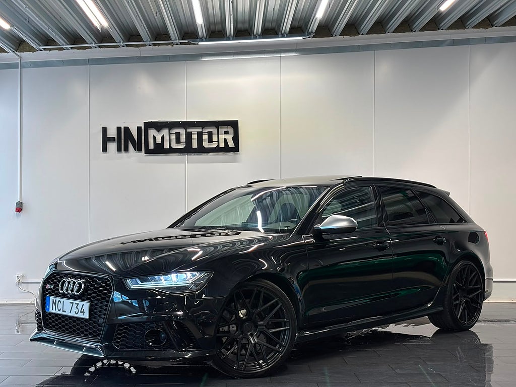 Audi RS6 Performance 605Hk |PANO|B&O|BLIS|ACC|Carbon|AKRA|SvSåld