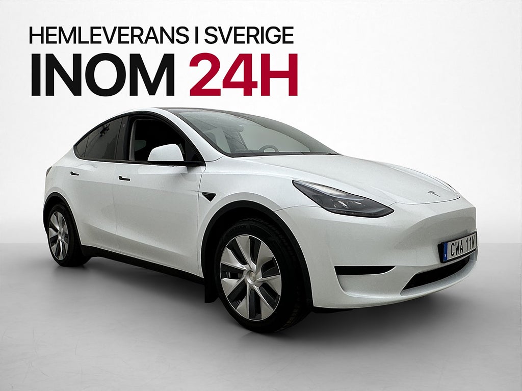 Tesla Model Y Standard Range RWD Dragkrok Auto Pano Sv.Såld