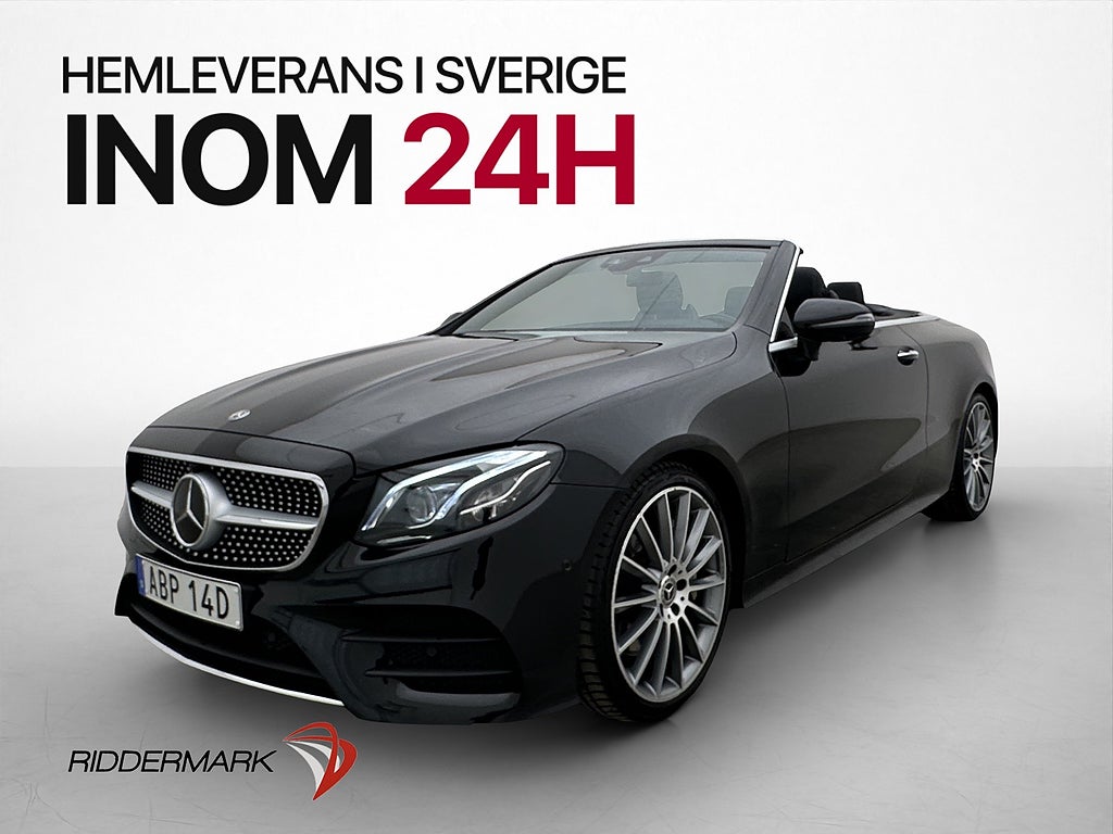 Mercedes-Benz E 300 245hk AMG Line Wide Burmester HUD 360°