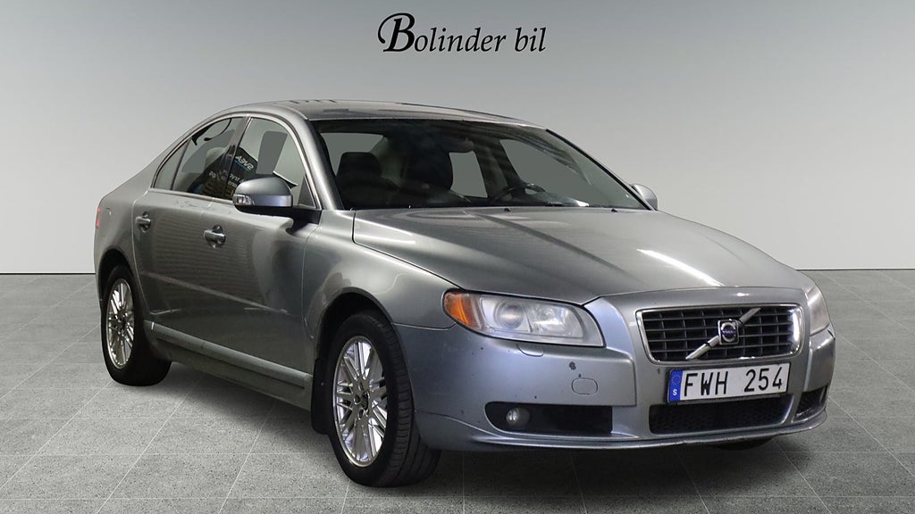Volvo S80 D5 Geartronic Summum BES NYKAMREM NYSERV M-VÄRME SKINN