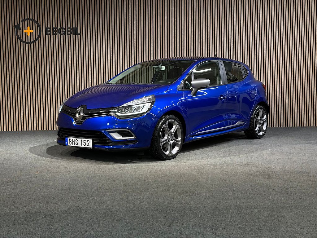 Renault Clio 1.2 TCe GT-Line Automat I Navi I Keyless I Nyservad I V-hjul I 5