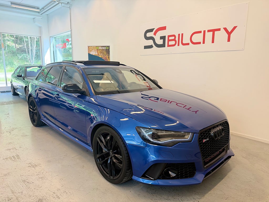 Audi RS6 RS 6 C7 AVANT 4.0 V8 QUATTRO PANO KERAMISKA EXCLUSIVE