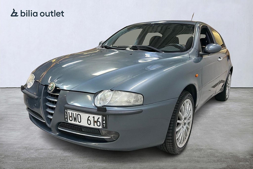 Alfa Romeo 147 5-dörrar 2.0 T.Spark 150hk Låga Mil
