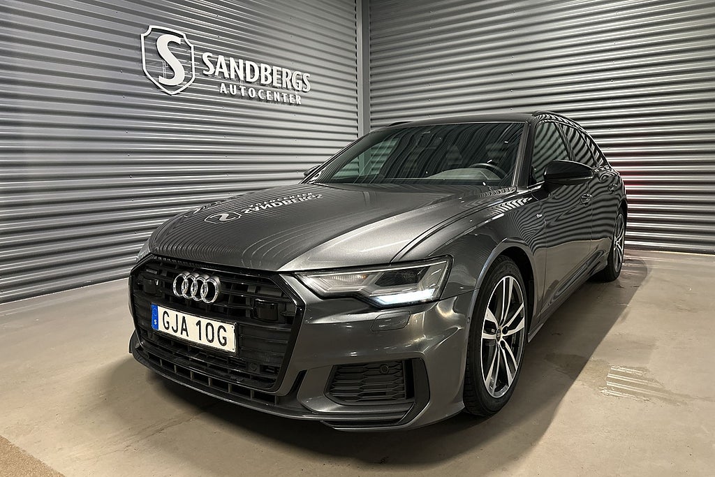 Audi A6 Avant 55 TFSI e Q S-Line Värmare B-kamera Navi Drag