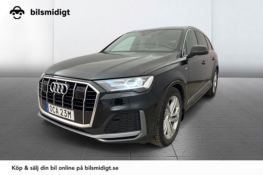 Audi Q7 50 TDI Q S Line Komfort Alpin 7sits Drag Cockpit+ MOMS