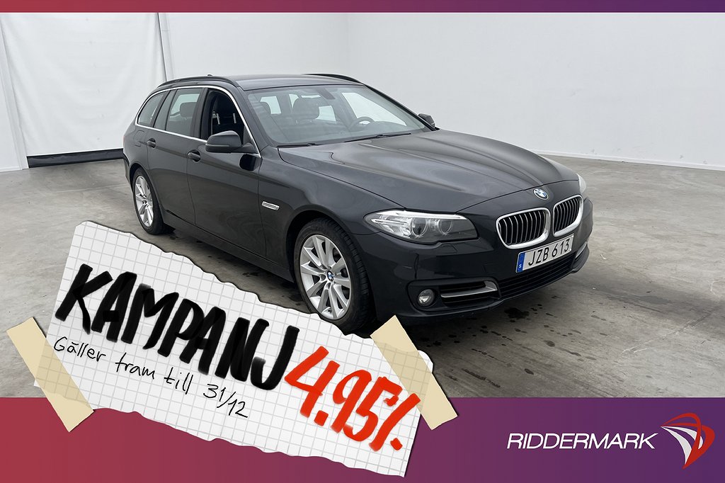 BMW 520 d 190hk xDrive D-Värmare Skinn 4,95% Ränta