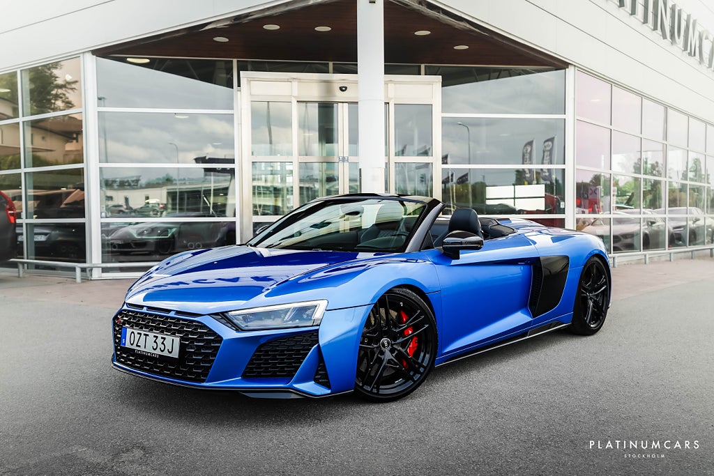 Audi R8 Spyder V10 Performance 620hk / Carbon / SE SPEC!