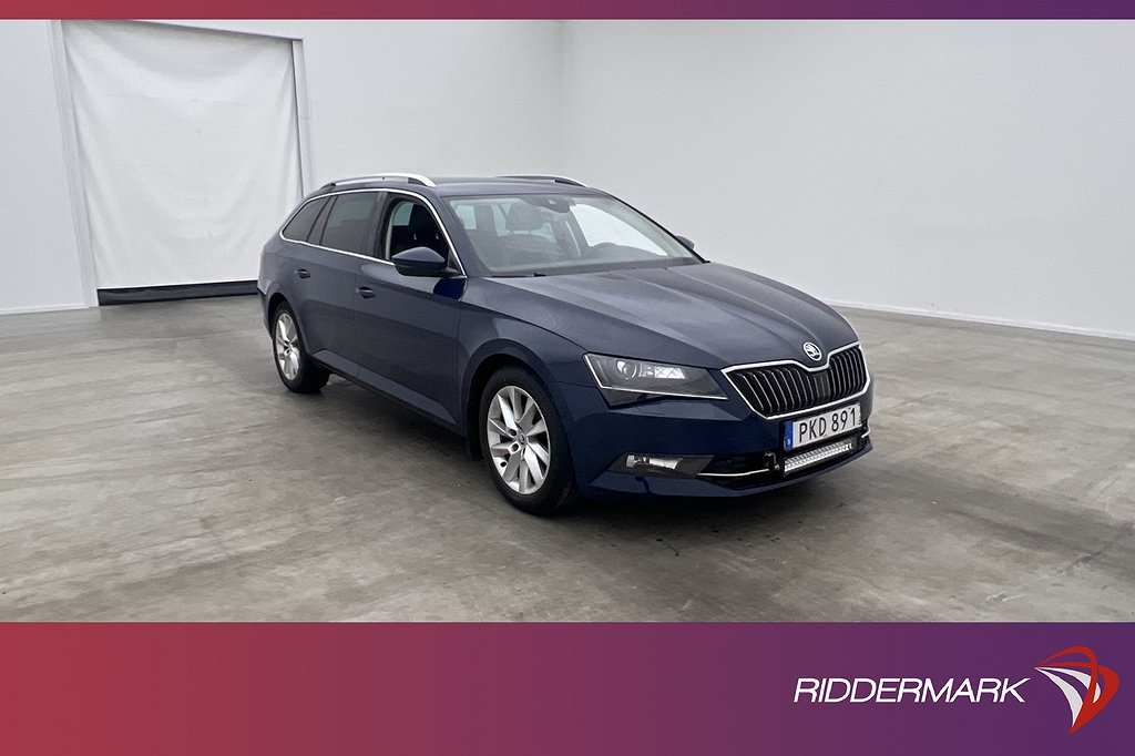 Skoda Superb Kombi TDI 4x4 190hk Business Canton Kamera Drag