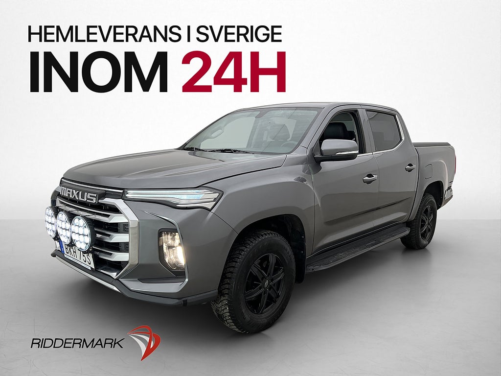 Maxus T90 EV 88.5 kWh 180hk Drag B-Kamera Skinn CARPLAY Moms