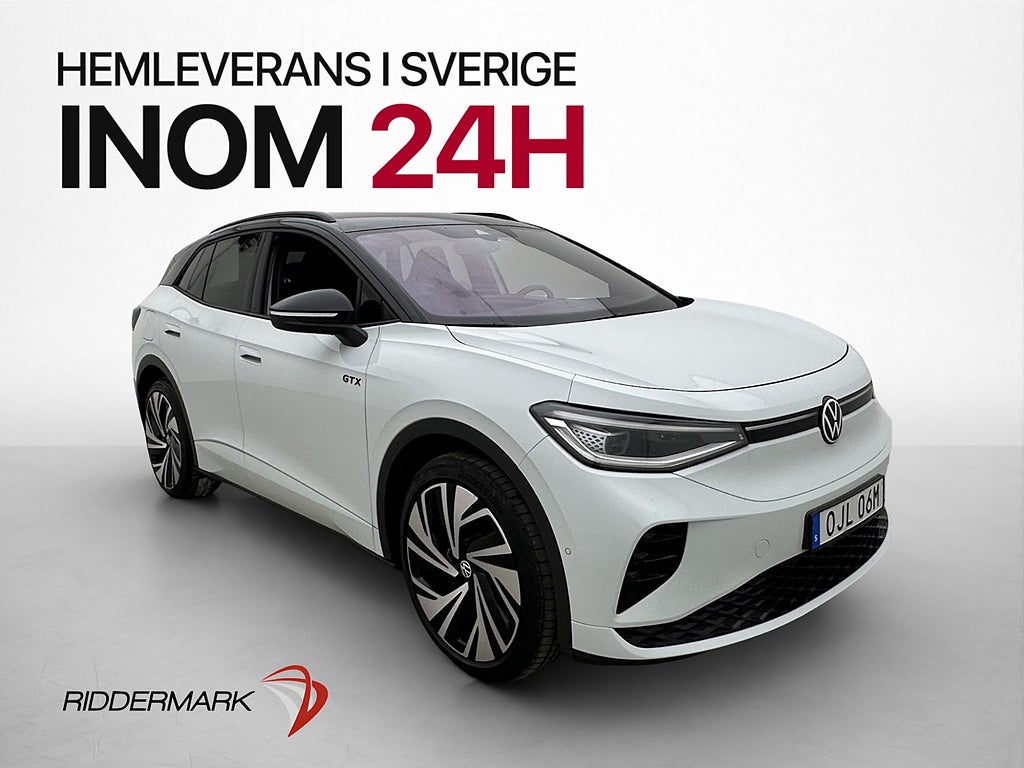 Volkswagen ID.4 GTX 340hk TopSport Dragkrok 360 Massage MOMS