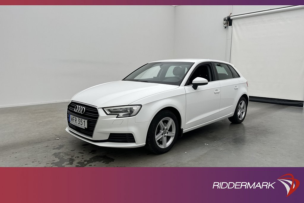 Audi A3 Sportback 1.5 TFSI 150hk Proline Sensorer Drag