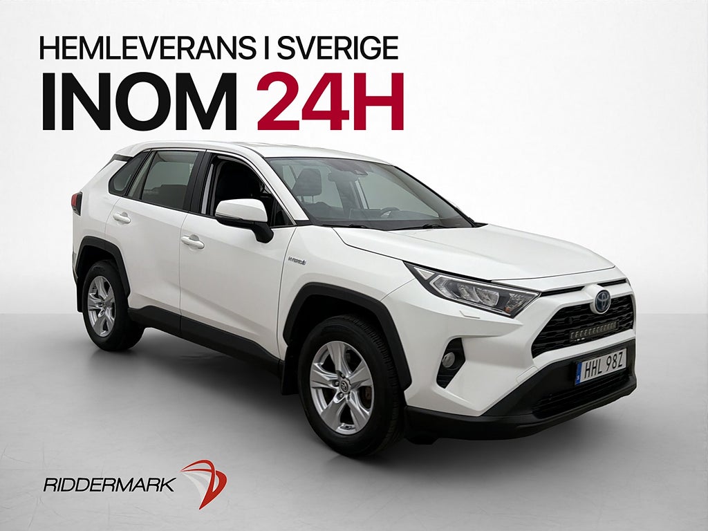Toyota RAV4 Hybrid AWD 222hk Active M-Värmare Kamera Navi