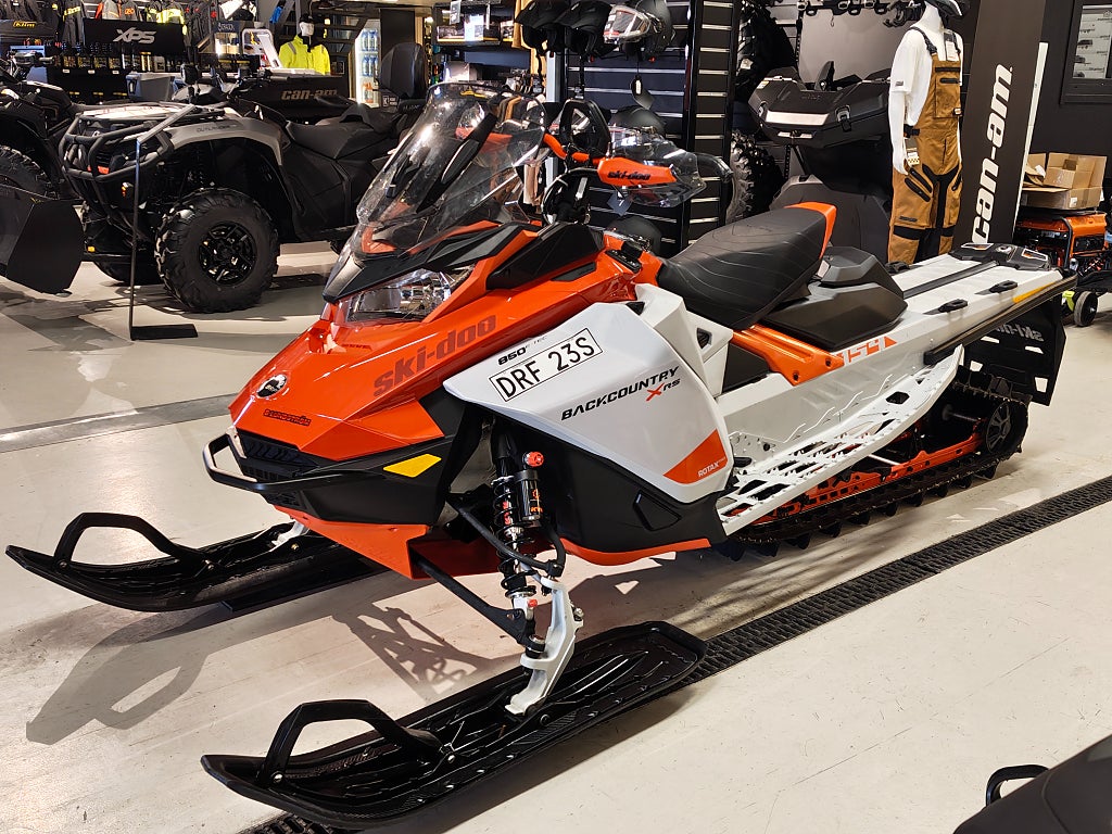 Ski-Doo Backcountry Xrs 154 850 E-tec VIP Extrakylare med fläkt 2021 - miniatyr 2