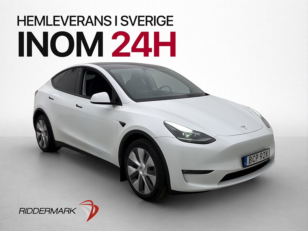 Tesla Model Y Long Range AWD Autopilot Pano Dragkrok MOMS