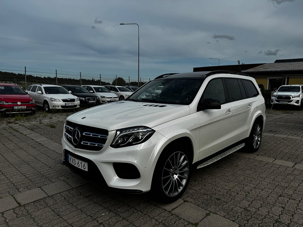 Mercedes-Benz GLS 400 AMG 4MATIC 7-SITS PANO *SEUTR* LEASEBAR