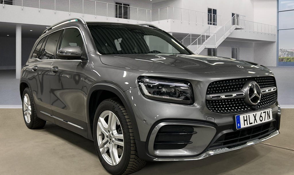 Mercedes-Benz GLB 220 d 4MATIC AMG 7sits Glastak Vinterpaket Drag Elstol - bild 2