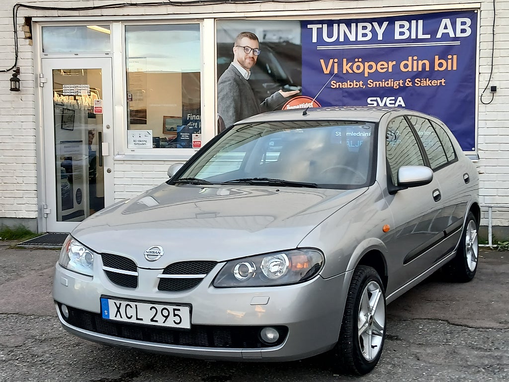 Nissan Almera 1.8 "OBS 7950 MIL"/Nybesik/Välskött/Nyservad
