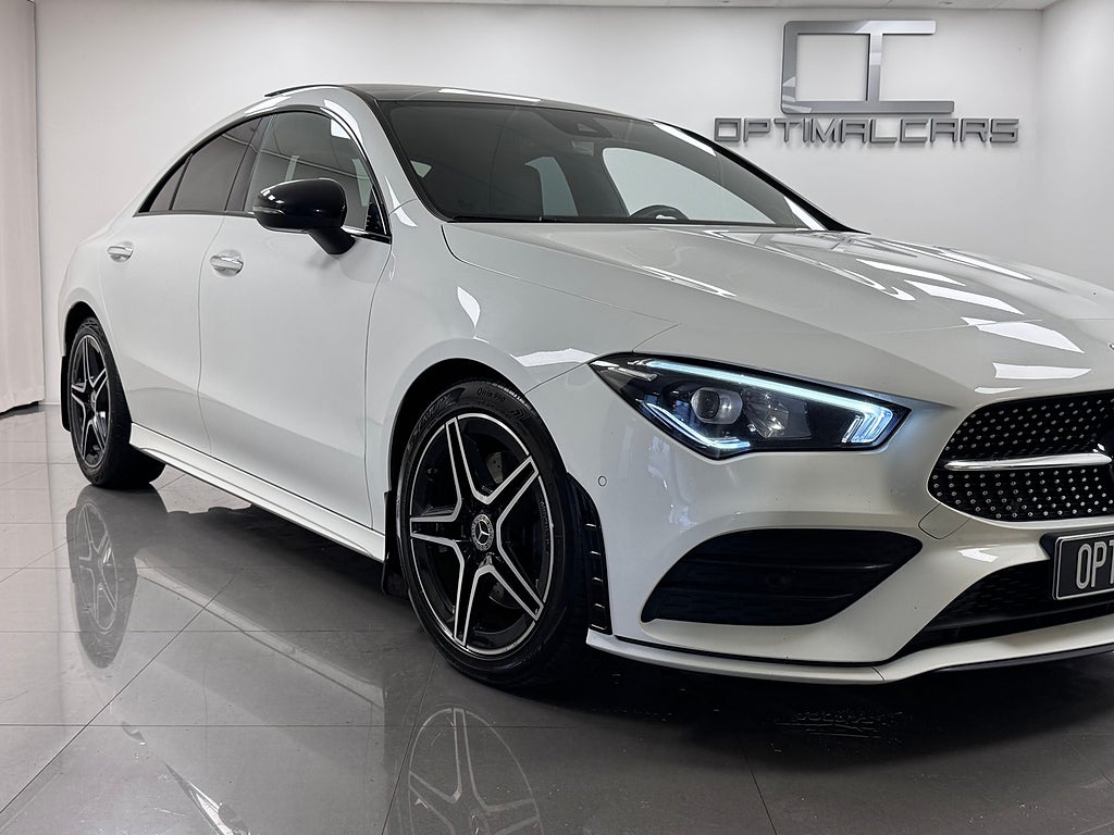 Mercedes-Benz CLA 200d 4WD AMG Panorama Ambient Burmester Välutr bild 2
