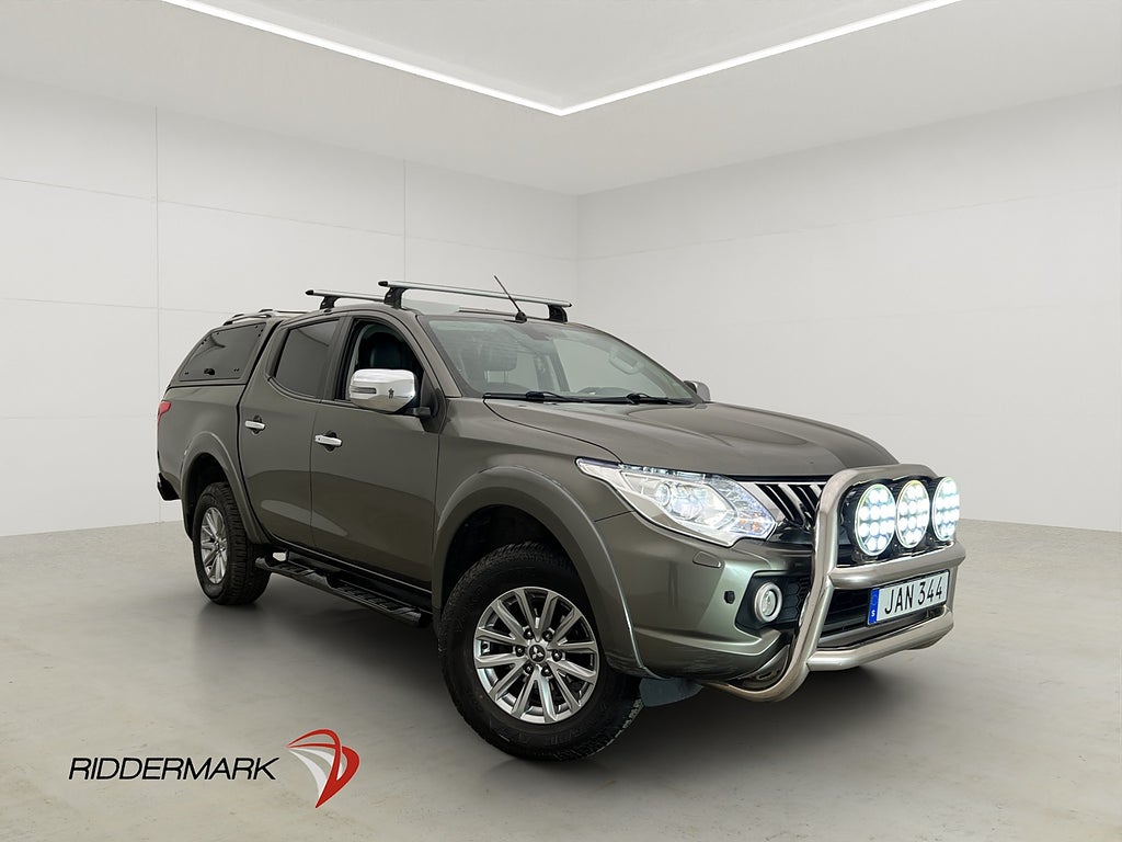 Mitsubishi L200 2.4 4WD M/K-Värmare Drag B-Kamera Skinn Kåpa