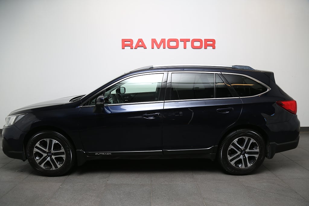 Subaru Outback 2,5i 175hk Ridge AWD Aut Skinn 1ägare Motorv Dragkrok 2018