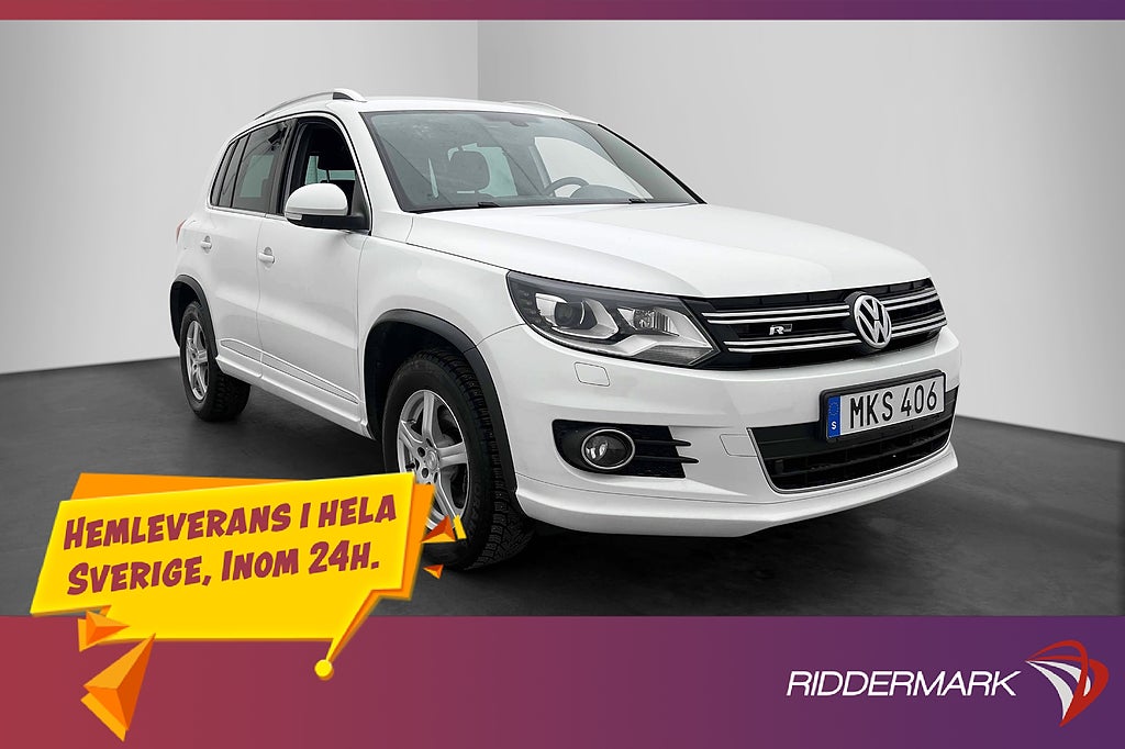 Volkswagen Tiguan 2.0 TDI 4M R-Line D-Värm M-Värm B-Kam Drag