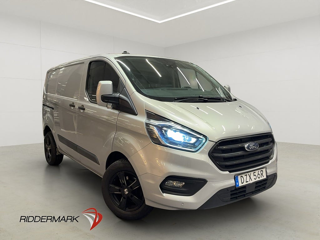 Ford Transit Custom 130hk Värmare Drag B-Kamera CARPLAY Moms