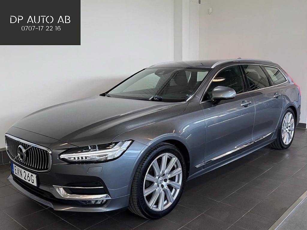 Volvo V90 D4 AWD Inscription Välutrust 1 Brukare K-Rem bytt MOMS