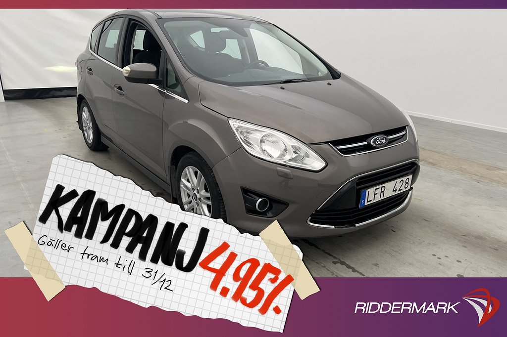 Ford C-Max 2.0 TDCi 140hk Sensorer Keyl 4,95% Ränta