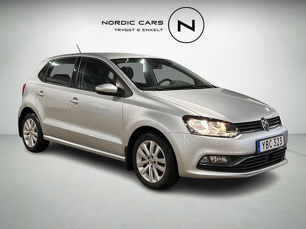 Volkswagen Polo 5-dörrar 1.2 TSI BMT Base 90 HK Drag Kamera 