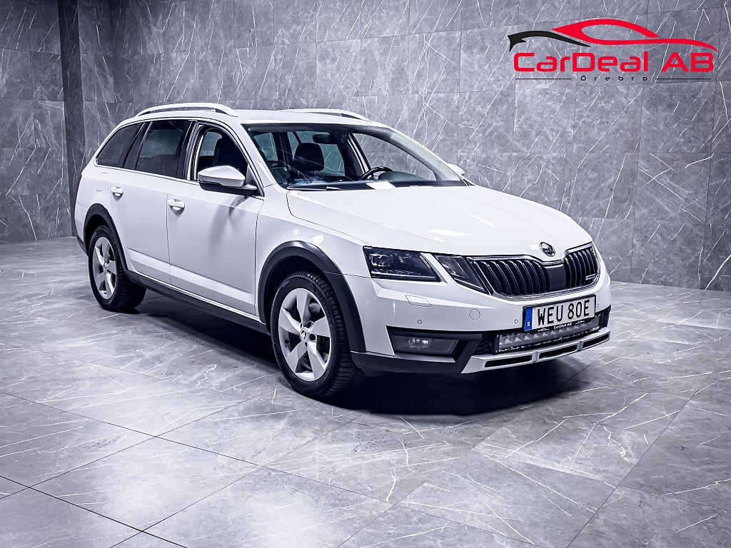 Skoda Octavia Scout Scout 2.0 TDI 4x4 Premium Värmare Cockpit Drag