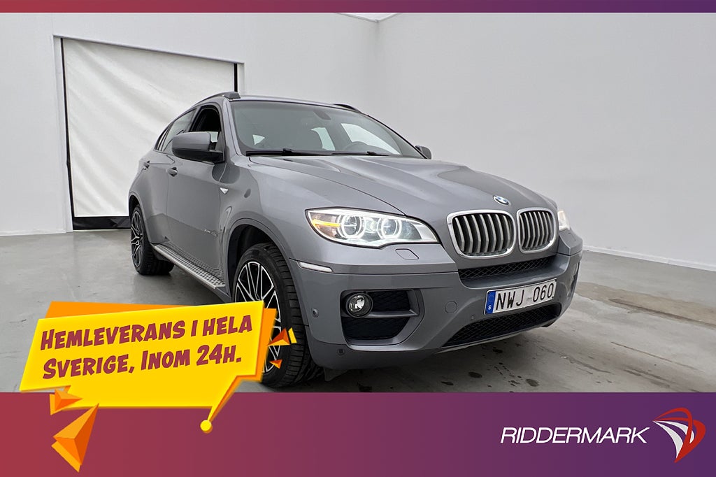 BMW X6 XDrive40d 306hk M Sport Taklucka Skinn Navi Drag