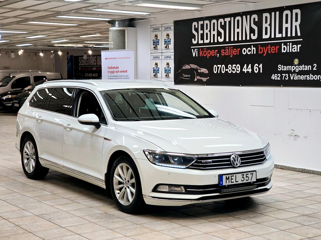 Volkswagen Passat Sportscombi 2.0 TDI 190Hk 4Motion GT Drag