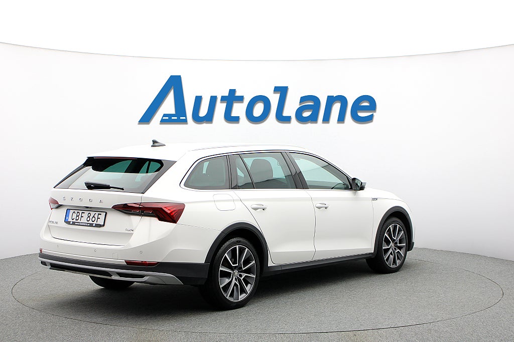 Skoda Octavia Scout 2.0 TDI 4x4 B-Kamera, Drag, Adapriv, Värmare, 200h