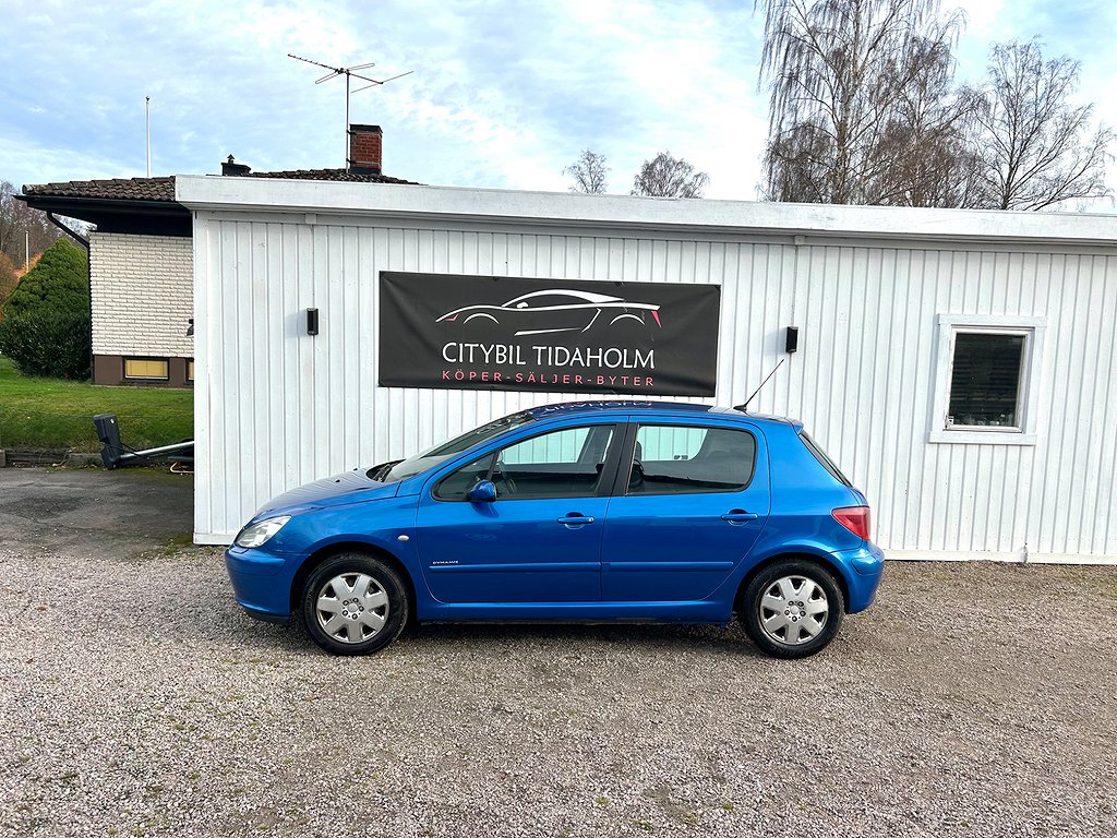 Peugeot 307 5-dörrar 1.6 dynamic edition 