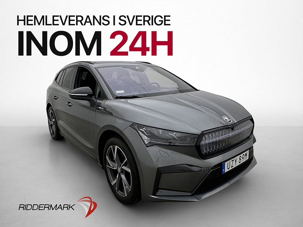 Skoda Enyaq iV iV80x AWD 265hk Drag 360° Kamera HuD MOMS