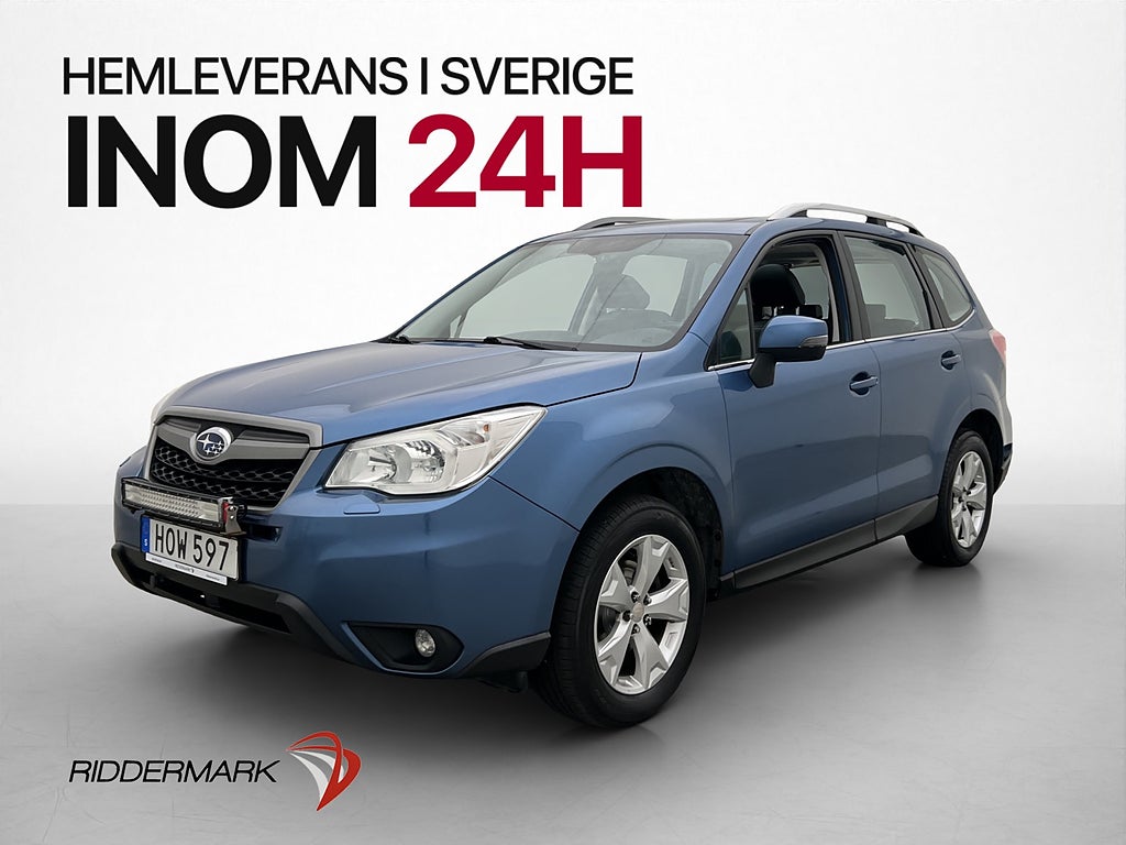 Subaru Forester 2.0 4WD 150hk Dragkrok Pano Kamera Skinn