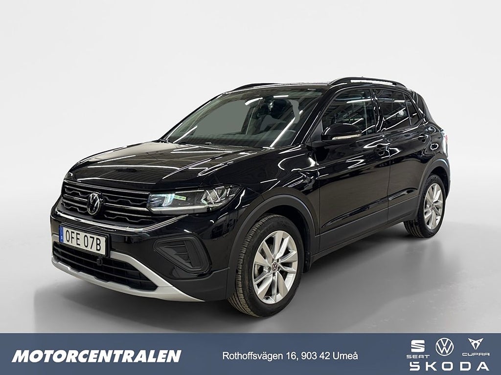 Volkswagen T-CROSS 1.0TSI 95HK/Backkamera/Motorvämare