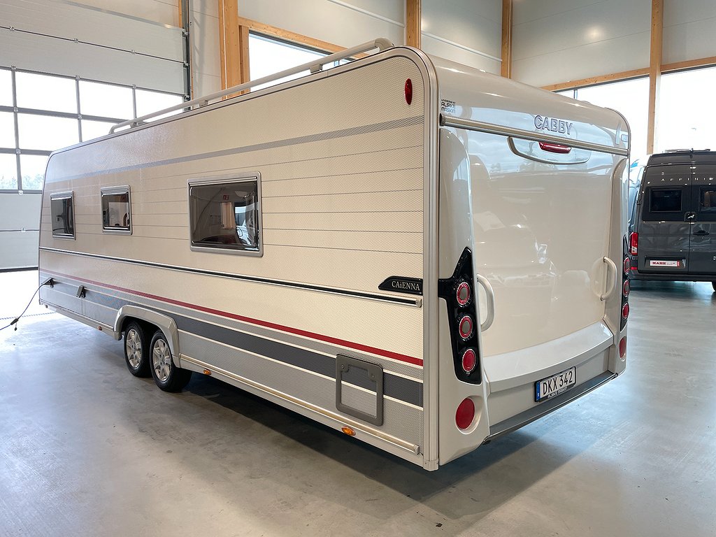 Cabby Caienna 740 / Förtält / ALDE / Långbädd / Ugn / Läder - Cabby