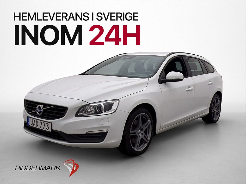Volvo V60 T3 152hk Classic Edition Värmare VOC Rattvärme