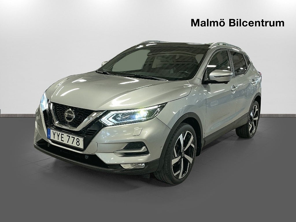 Nissan Qashqai 1.3 DIG-T 160 hk DCT Pano /dragkrok/GPS/Backkamera