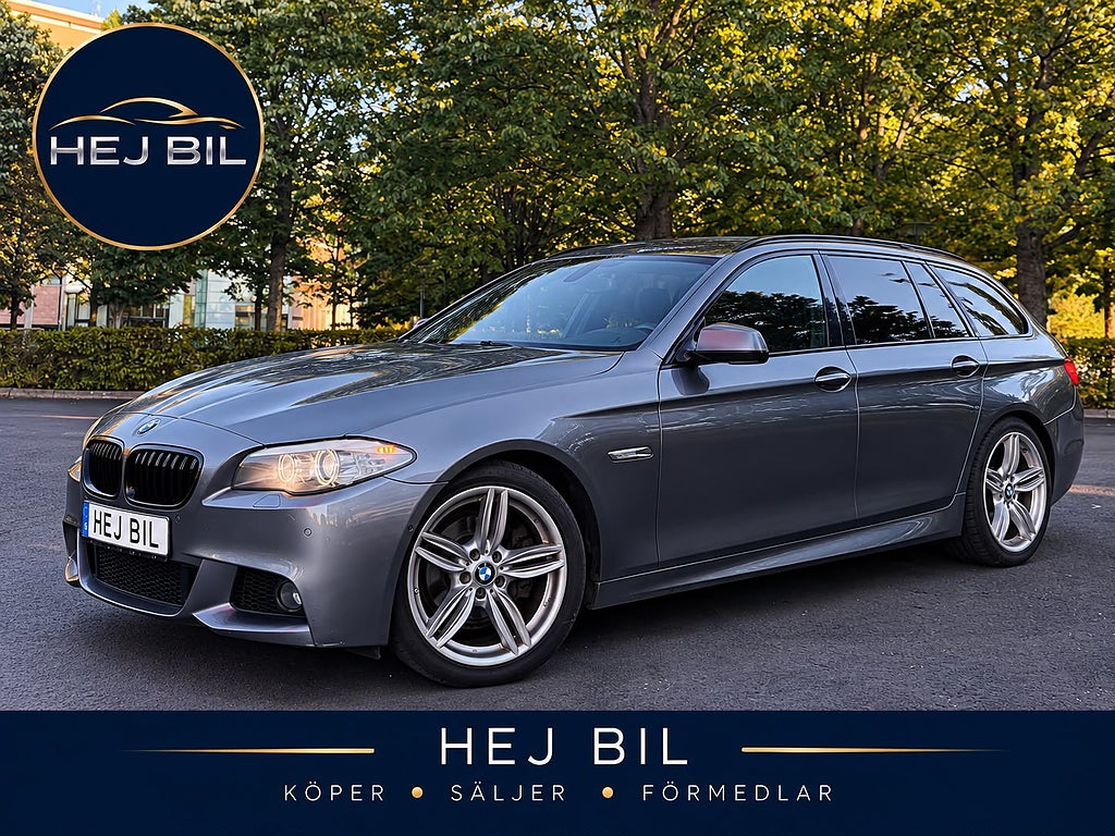 BMW 520d Touring Steptronic M Sport184hk, dragkrock, D-värmare