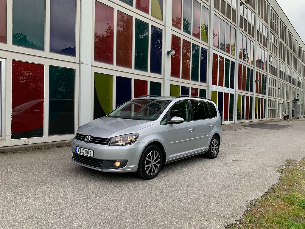 Volkswagen Touran 1.4 TSI Masters 7 sits Panorama Räntefritt