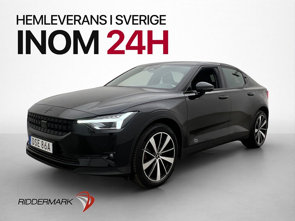 Polestar 2 Long Range 408hk Drag Pano Navi Kamera H/K