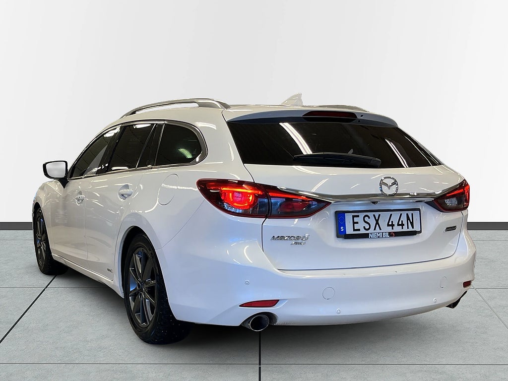 Mazda 6 Optimum 2.2 AWD 1Ägare/10års gar./360°/BOSE/MoK/S&V/HuD
